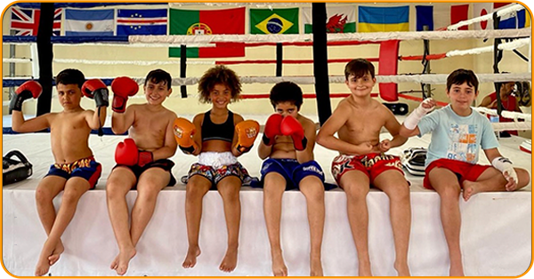 Caparica Muay Thai Kids - Almada Fitness Center - Ginásio em Almada